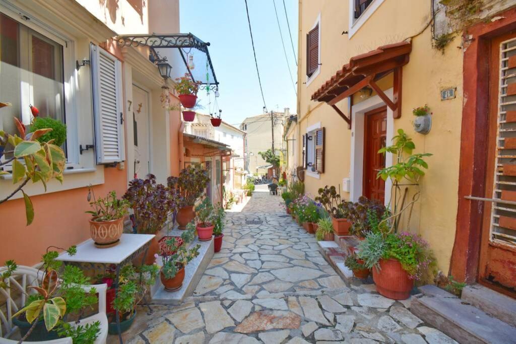 Ferienwohnung Zia Maria'S House Next To Corfu Port Exterior foto
